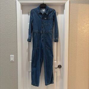 EUC Lee Classic Blue Denim Jumpsuit
